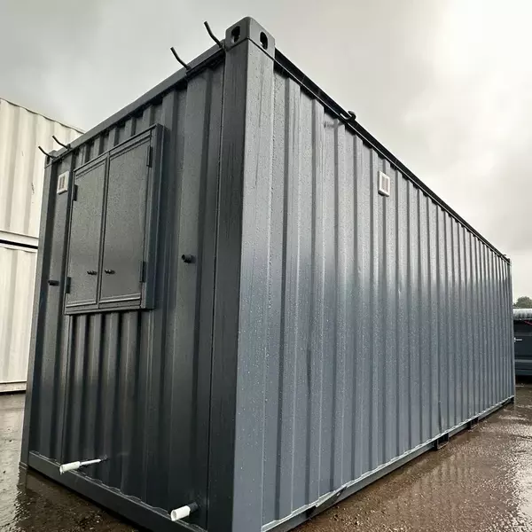 Conteneur sanitaire 21 x 8 pieds | Douche / Vestiaire | Bâtiment portable anti-vandalisme – Image 11