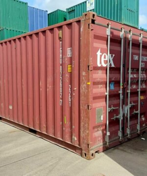 Conteneur occasion 20 pieds dernier voyage